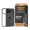 Funda iPhone 15 Pro Max PanzerGlass ClearCase D3O Bio - Negra / Transparente