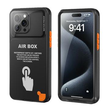 Funda impermeable para iPhone 15 Pro Max ShellBox Air Box - Negro