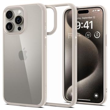 Carcasa Spigen Ultra Hybrid para iPhone 15 Pro Max - Titanio natural