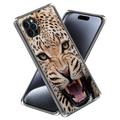 Carcasa de TPU Stylish Ultra Fina para iPhone 15 Pro Max - Leopardo