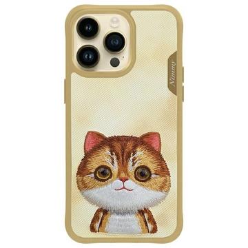 Funda Gato para iPhone 15 Pro Nimmy Friends Big Eyed Pet 2.0