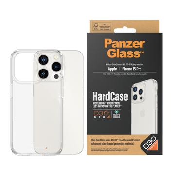 Funda iPhone 15 Pro PanzerGlass HardCase con D3O - Transparente