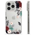 Funda de TPU para iPhone 15 Pro - Flores de Otoño