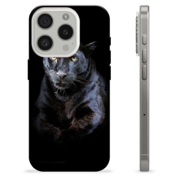 Funda de TPU para iPhone 15 Pro - Pantera Negra