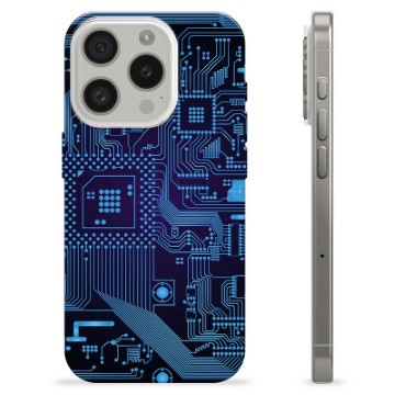 Funda de TPU para iPhone 15 Pro - Placa de Circuito