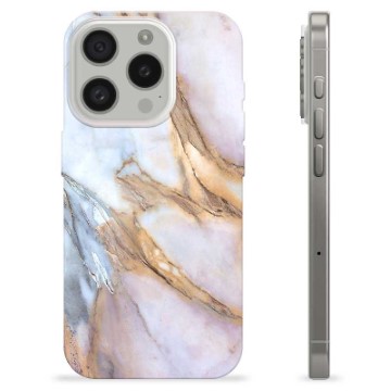 Funda de TPU para iPhone 15 Pro - Mármol Elegante