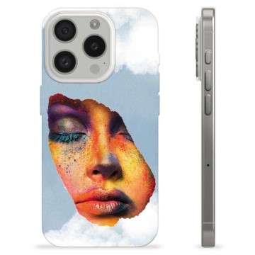 Funda de TPU para iPhone 15 Pro - Pintura Facial