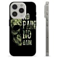 Funda de TPU para iPhone 15 Pro - No Pain, No Gain