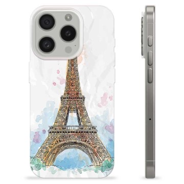 Funda de TPU para iPhone 15 Pro - París