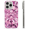 Funda de TPU para iPhone 15 Pro - Cristal Rosa