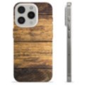 Funda de TPU para iPhone 15 Pro - Madera