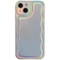 Funda Radiant Wavy Laser Aurora para iPhone 15