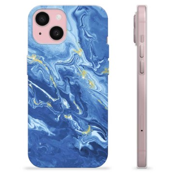 Funda de TPU para iPhone 15 - Mármol Colorido