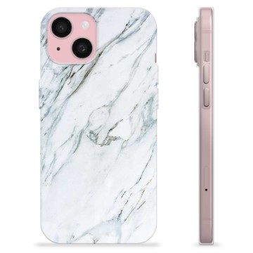 Funda de TPU para iPhone 15 - Mármol