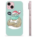 Funda de TPU para iPhone 15 - Papá Noel Moderno