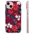 Funda de TPU para iPhone 15 - Flores Vintage