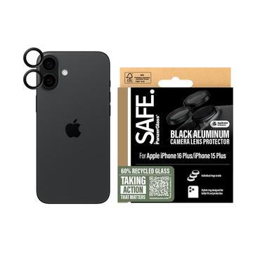 Protector de lente de cámara PanzerGlass Safe para iPhone 16/16 Plus