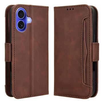 Funda tipo billetera con tarjetero para iPhone 16