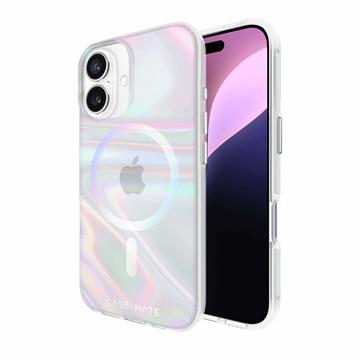 Carcasa Case-Mate Soap Bubble MagSafe para iPhone 16 - Claro