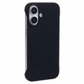 Carcasa de Plástico Sin Marco para iPhone 16 - Negro