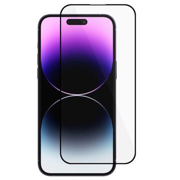 Protector de Pantalla de Cristal Templado para iPhone 16 - Borde Negro