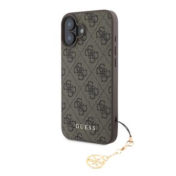 Carcasa Híbrida Guess 4G Charms Collection para iPhone 16