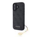 Carcasa Híbrida Guess 4G Charms Collection para iPhone 16