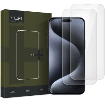 Protector de Pantalla Hofi Premium Pro+ para iPhone 16 - 2 Piezas - Transparente