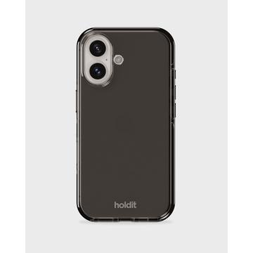 Funda iPhone 16 Holdit Seethru - Negro