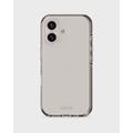 Funda iPhone 16 Holdit Seethru - Blanco