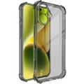 Carcasa de TPU Imak Drop-Proof para iPhone 16 - Negro Transparente