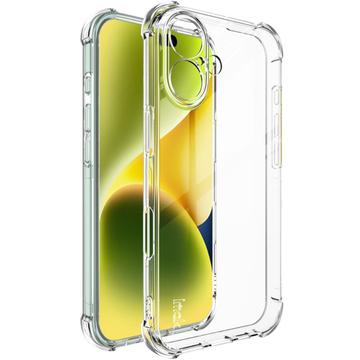 Carcasa de TPU Imak Drop-Proof para iPhone 16 - Transparente