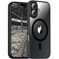 Funda iPhone 16 JT Berlin Pankow Hybrid MagSafe - Negra / Transparente