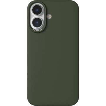 Funda Nudient Thin para iPhone 16 - Compatible con MagSafe - Verde pino