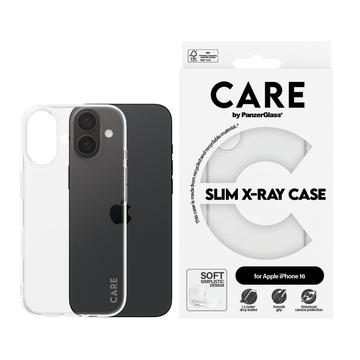 Funda iPhone 16 PanzerGlass Care Fashion Slim X-Ray - Transparente