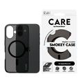 Funda PanzerGlass Care Smokey Urban Combat para iPhone 16 - Compatible con MagSafe - Negro