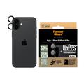 Protector de lente de cámara iPhone 16/16 Plus PanzerGlass Hoops - Negro