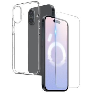 Juego de Protección Northjo 2-en-1 para iPhone 16 Plus - 9H  - Claro