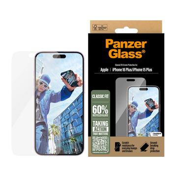 Protector de Pantalla PanzerGlass Classic Fit para iPhone 16 Plus/15 Plus