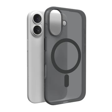 Funda de silicona Puro Daylight MagSafe para iPhone 16 Plus - Negro