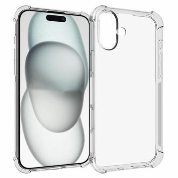 Carcasa de TPU Antichoque para iPhone 16 Plus - Transparente