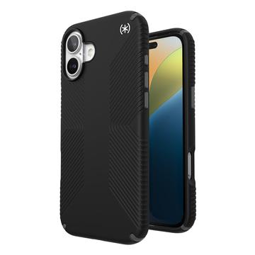 Funda híbrida Speck Presidio2 Grip para iPhone 16 Plus - Negro