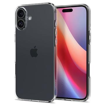 Carcasa en TPU Spigen Liquid Crystal para iPhone 16 Plus - Claro