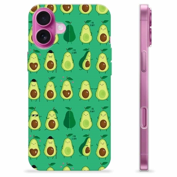 Funda de TPU para iPhone 16 Plus - Diseño de Aguacates