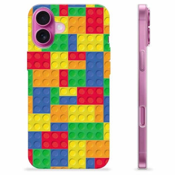 Funda de TPU para iPhone 16 Plus - Bloques