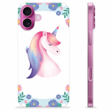 Funda de TPU para iPhone 16 Plus - Unicornio