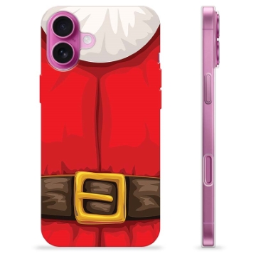 Funda de TPU para iPhone 16 Plus - Traje de Papá Noel