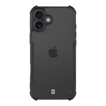 Funda iPhone 16 Plus Tactical Quantum Stealth con esquinas reforzadas - Transparente / Negra