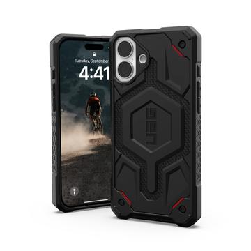 Funda magnética UAG Monarch Pro Kevlar para iPhone 16 Plus - Negro