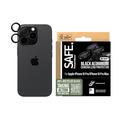 Protector de lente de cámara PanzerGlass Safe para iPhone 16 Pro/16 Pro Max - Aluminio negro